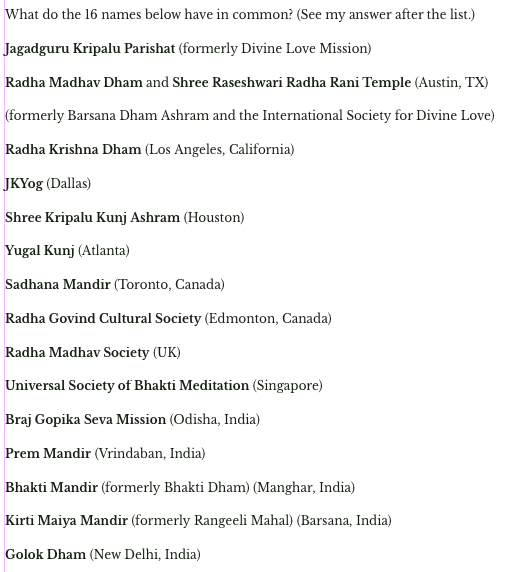 List of JKP org names